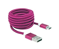 Sbox Technology Sbox USB->Micro USB M/M 1.5m USB-10315P Pitaya Rožinė
