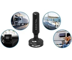 Shark SHA301CAR Car Active DVBT Antenna With AV imtuvas