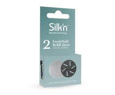 Šveitimo diskai pėdų šveitikliui Silk'n FreshPedi Soft&amp;Medium (2 vnt.)