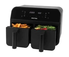Gruzdintuvė Petra PT4750BLKVDEEU7 Dual Air Juodas 3,7L
