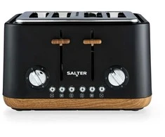 Skrudintuvas Salter EK5823BLKVDE Toronto 4-Slice Toaster