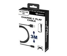 Subsonic Charge PS5, X BOX serija, jungiklis 3 metrai