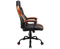 Subsonic kėdė Subsonic SA5573-D4 žaidimų kėdė žaidimų kėdė paminkštinta minkšta sėdynė juoda, oranžinė