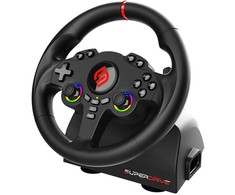 Vairas Subsonic Subsonic Superdrive 220 RS Juodas USB Vairas + pedalai Nintendo Switch, PC, PlayStation 4, Xbox One, Xbox Series S, Xbox Series X