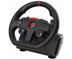 Vairas Subsonic Subsonic Superdrive 270 GT Juodas USB Vairas + pedalai Nintendo Switch, Nintendo Switch 2, PC, PlayStation 4, Xbox One, Xbox Series S, Xbox Series X