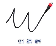 Subsonic Supersoft Charging Cable USB-C for PS5/Xbox/Switch