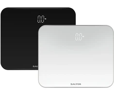 Salter 9204 BFEU12 Phantom elektroninės kūno svarstyklės, juodos