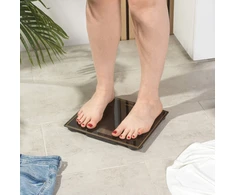Salter 9207 BGHCFEU12 Compact Electronic Bathroom Scale, Juodas