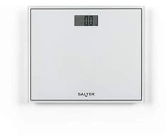 Svarstyklės Salter 9207 WHCFEU12 Compact Glass Electronic Bathroom Scale, Baltas