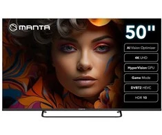 Televizorius TV Set Manta 50LUV125E 50-inch 4K UHD Smart TV