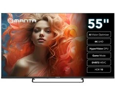 Televizorius TV Set Manta 55LUV125E 55-inch 4K UHD Smart TV