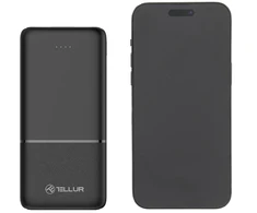 Tellur 10000mAh power bank juodas