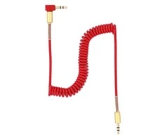 Tellur Audio kabelis Jack 3.5mm 1.5m Raudona