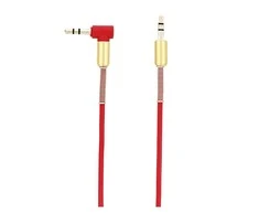 Tellur Audio kabelis Jack 3.5mm 1.5m Raudona