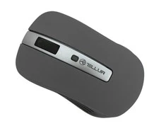 Tellur Basic Belaidė pelė, LED Dark Pilkas