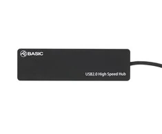 Tellur Basic USB Hub, 4 jungtys, USB 2.0 Juodas