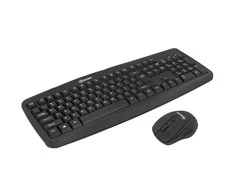 Tellur Basic Belaidė klaviatūra ir pelė Kit Juodas