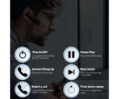 Tellur Bluetooth ausinės Vox 40, juodos spalvos