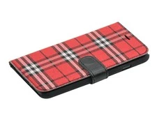 Dėklas Tellur Book case Bimaterial for iPhone 7 juodas/red
