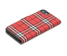 Dėklas Tellur Book case Bimaterial for iPhone 7 juodas/red