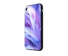 Dėklas Tellur Cover Glass print for iPhone XR feather