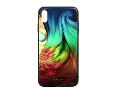 Dėklas Tellur „iPhone XS MAX“ apsauginis stikliukas su iliustracija ir hipnotizuojančiu raštu