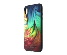 Dėklas „Tellur Cover Glass“ spausdinimas, skirtas „iPhone XS Mesmeric“.