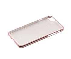Dėklas Tellur Cover Hard Case for iPhone 7 Horizontal Stripes rose