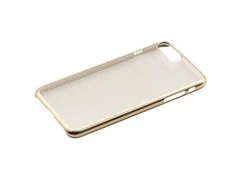 Dėklas Tellur Cover Hard Case for iPhone 7 Plus Horizontal Stripes auksinis