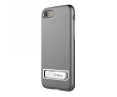 Dėklas „Tellur Cover Premium Kickstand Ultra Shield“, skirtas „iPhone 7“, sidabrinis