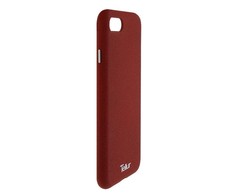 Burgundiškas telefono dėklas Tellur Cover Premium Pebble Touch Fusion iPhone 7