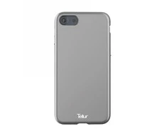 Dėklas „Tellur Cover Premium Soft Solid Fusion“, skirtas iPhone 7 sidabrui