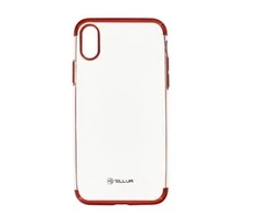 Dėklas Tellur Cover Silicone Electroplated for iPhone X/XS red