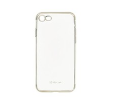 Tellur Sidabrinis silikoninis dėklas iPhone 8 telefonui