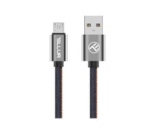 Tellur Data cable, USB to Micro USB, 1m denim