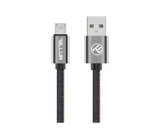 Tellur Data cable, USB to Micro USB, 1m denim