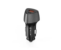 Tellur FCC10 car charger 38W, 6A (PD20W + QC3.0) juodas