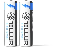 Tellur Flexi Power baterijos, super šarminės, AA LR6, 1,5 V, 2 vnt./rinkinyje