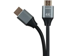 Tellur didelės spartos HDMI 2.0 kabelis, 4K 18Gbps kištukas-kištukas Ethernet auksinis padengtas 5m juodas