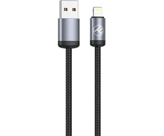 Tellur Minimalist USB to Lightning Cable 3A 1m Juodas