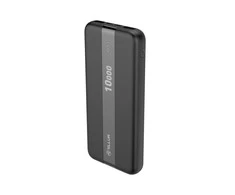 Tellur PBC103 10000mAh išorinė baterija, 2xUSB+Type-C+MicroUSB, juodas