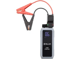 Tellur Portable Car Jump Starter, 12V, 1500A, power bank, 16800mAh, LED light, Pilkas