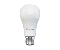 Tellur Smart WiFi Bulb E27, 9W, Baltas/Warm/RGB, Dimmer