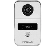 Tellur Smart WiFi Video DoorBell , 1080P, Unlock function, Indoor chime, Pilkas