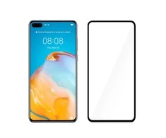Tellur Tempered Glass 2.5D Full Cover Full Glue for Huawei P40 juodas