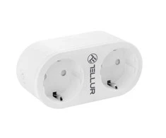 „Tellur WiFi“ kintamosios srovės dvigubas kištukas, energijos rodmuo, 16A, 2400W