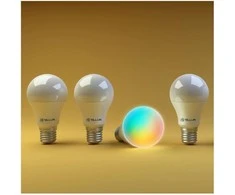 Tellur WiFi Smart Bulb E27, 10W, baltas/warm/RGB, dimmer