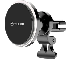 Tellur belaidis automobilinis įkroviklis, MagSafe compatible, 15W juodos spalvos