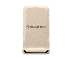 Tellur Žalias Qi wireless fast desk charger, 15W, Kreminis