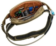 Thule 5307 „Rail Hydration“ kuprinė nešiojimui ant juosmens, 4 l, išblukusi chaki spalva